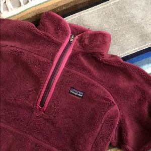 Patagonia fuzzy pullover 🐨